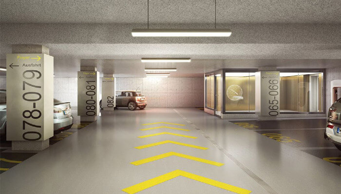 طراحی فضای پارکینگ